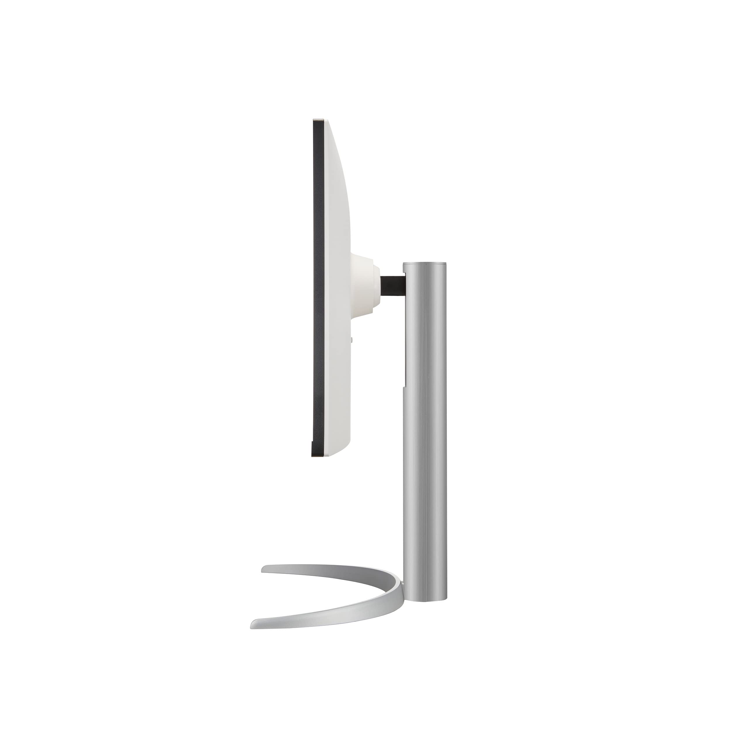 LG 27UP650P-W 27 Inch 4K UHD Monitor (3840x2160) with IPS Panel, 95% DCI-P3, HDR10, AMD FreeSync, VESA DisplayHDR 400 - White - Perfect for Graphic Design, Video Editing & Gaming