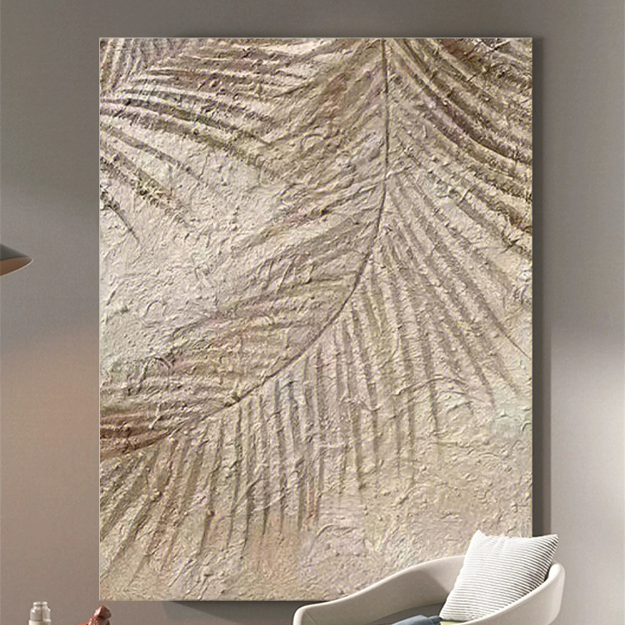 Flower and Tree Painting #FT 084 - Handmade Canvas Wall Art for Home & Office Decor - Perfect for Living Room, Bedroom, and Office Spaces