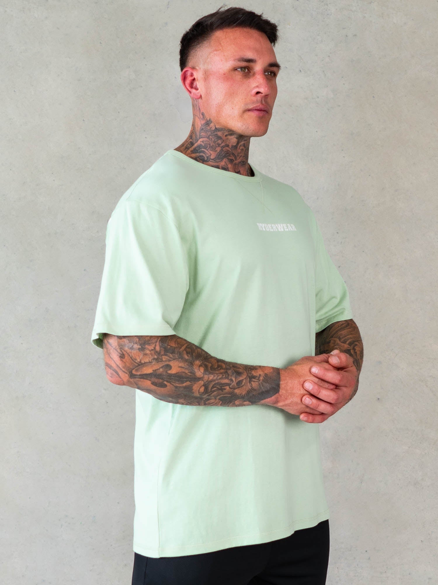 Premium Octane Graphic T-Shirt in Mint Green - Soft Cotton Tee for Men & Women | Casual Wear, Street Style, Everyday Comfort