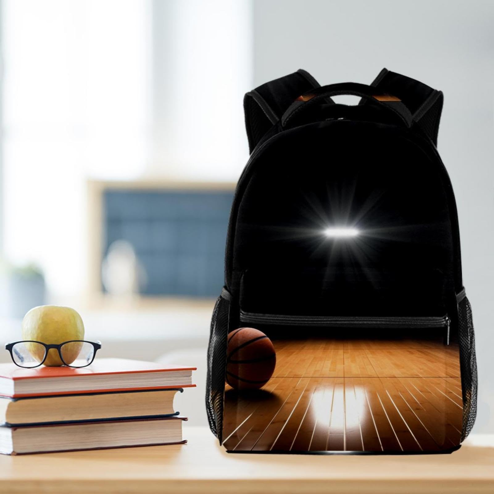 Stylish Travel Backpack for Women & Men - Durable Backpack for Basketball, Wooden Cricket Field & Outdoor Sports - Perfect for Hiking, Gym & Daily Commute