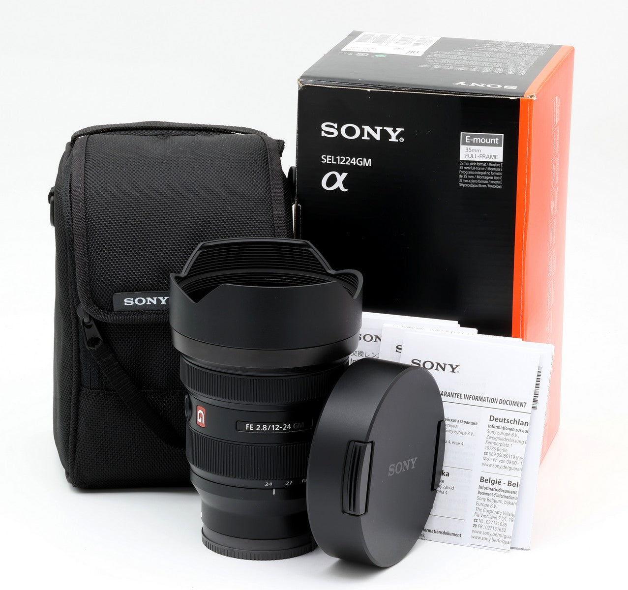 Open Box Excellent Condition Sony FE 12-24mm F2.8 GM Wide-Angle Zoom Lens - Perfect for Landscape, Architecture & Astrophotography