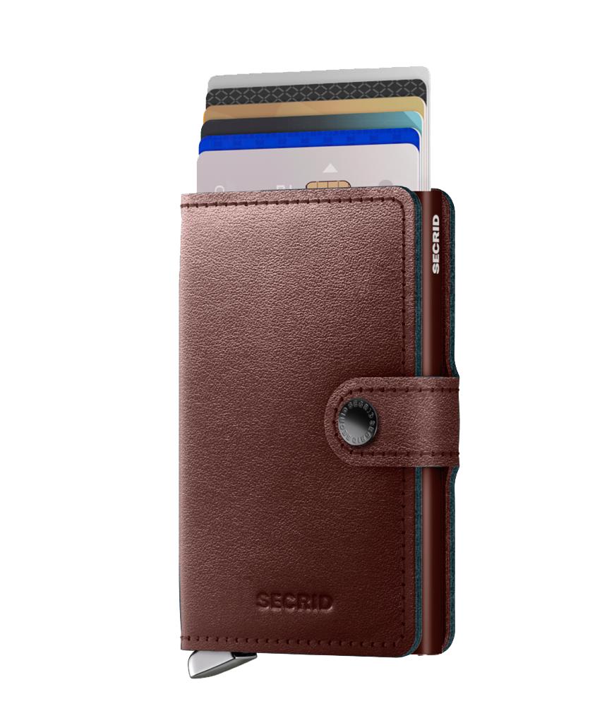 SECRID Premium RFID Blocking Mini Wallet in Dusk - Slim & Secure Card Holder for Travel, Business & Everyday Use