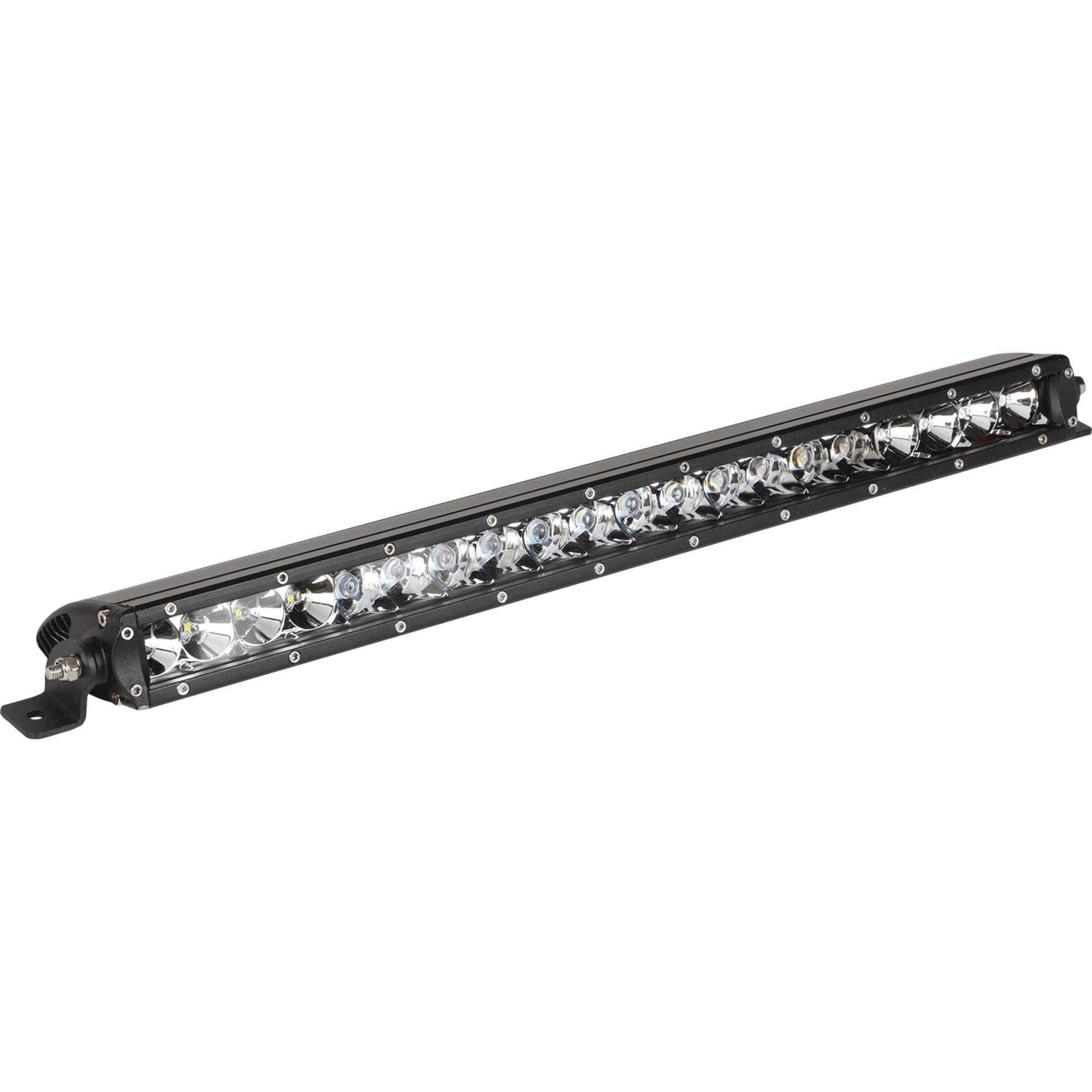 TIGERLIGHTS TL20SRC 20-Inch Single Row LED Light Bar - 100W Spot/Flood Combo Beam, 12V 8.3A for Off-Road Trucks, ATVs, UTVs & Jeeps - Waterproof Dustproof for Adventure & Work Lighting