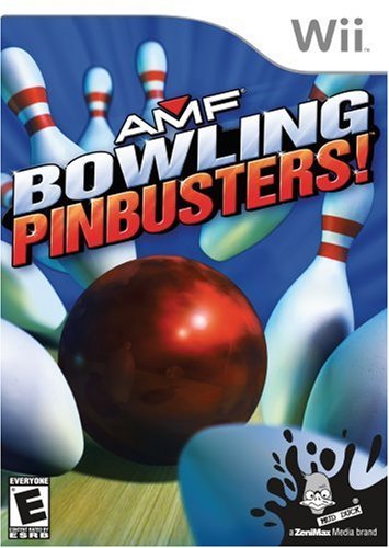 Renewed Amf Bowling Pinbusters Game for Nintendo Wii - Fun Family Sports Party Video Game for Kids & Adults