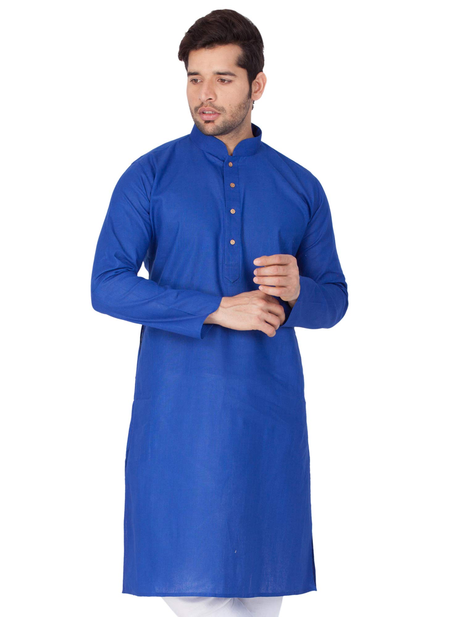 Elina Fashion Men's Cotton Kurta Pajama Set - Traditional Indian Ethnic Wear for Men | Comfortable & Stylish Outfit for Festivals, Weddings & Cultural Events