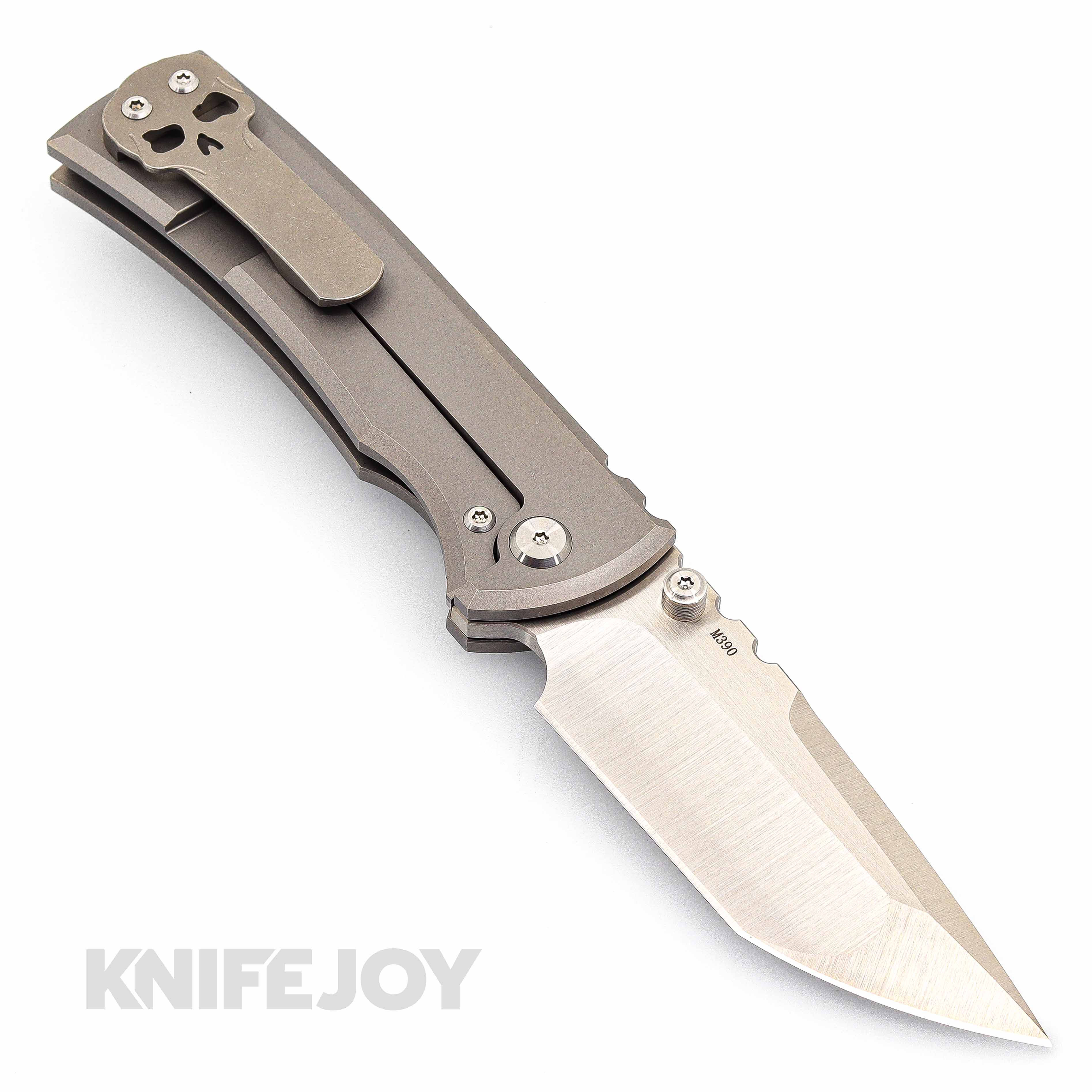 Chaves Redencion 229 GEN 4 Full Titanium Tanto Blade Folding Knife - EDC, Outdoor Survival, Tactical & Everyday Carry Pocket Knife