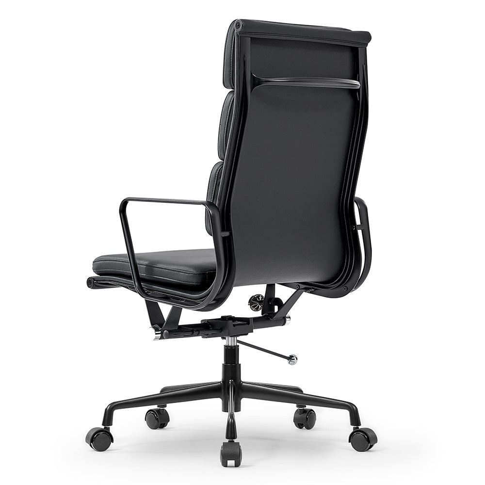 Premium ANDOR High Back Ergonomic Office Chair - Black | Adjustable Lumbar Support & Headrest for Comfort | Ideal for Home Office, Gaming & Workspace