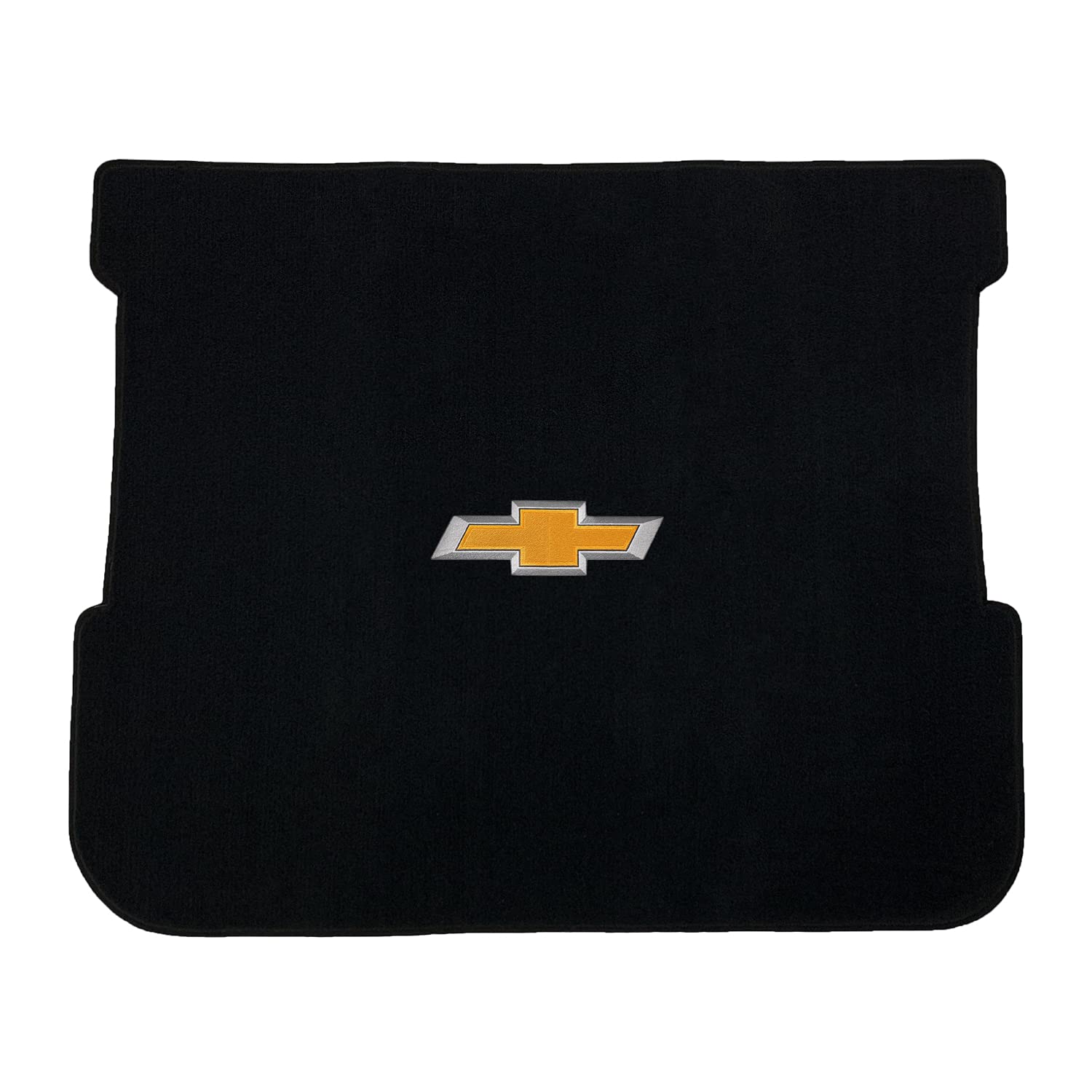 Premium Custom-Fit Carpet Floor Mats for Chevy HHR 2006-2011 - 3D Gold Bowtie Design, Charcoal Color with Cargo Mat | Luxury Car Interior Accessories for Comfort & Protection | Perfect for Daily Commute, Road Trips & Family Travel