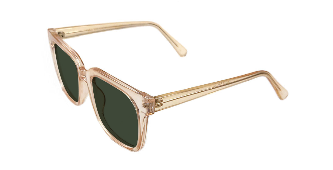Stylish ST6179 Champagne Translucent Sunglasses for Women & Men – Perfect for Outdoor Activities, Beach, Driving & Fashion