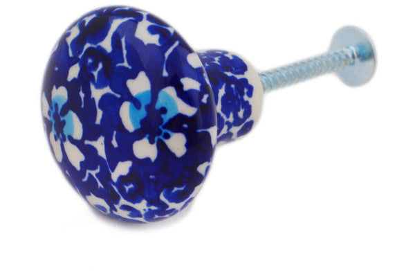 1.5 Inch Floral Drawer Knob - Vintage Lake Flower Design for Cabinets, Dressers & Furniture Hardware | Perfect for Home Decor & DIY Projects