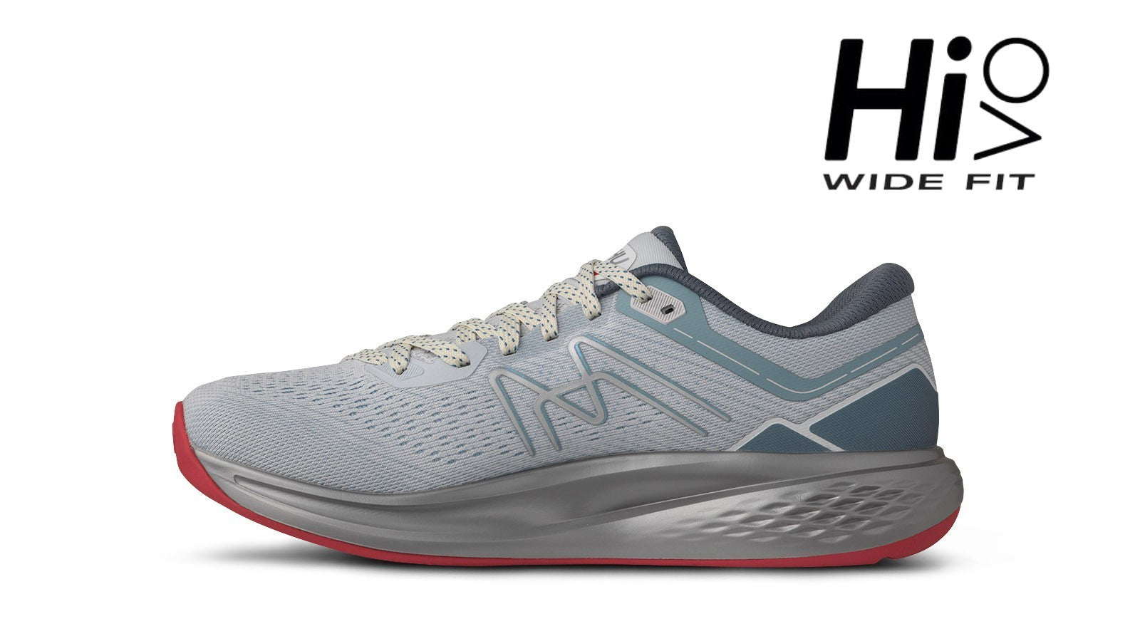 Women's Synchron 2.0 Hivo Running Shoes - Skywriting/Cayenne Color - Lightweight & Breathable for Jogging, Gym Workouts & Daily Wear