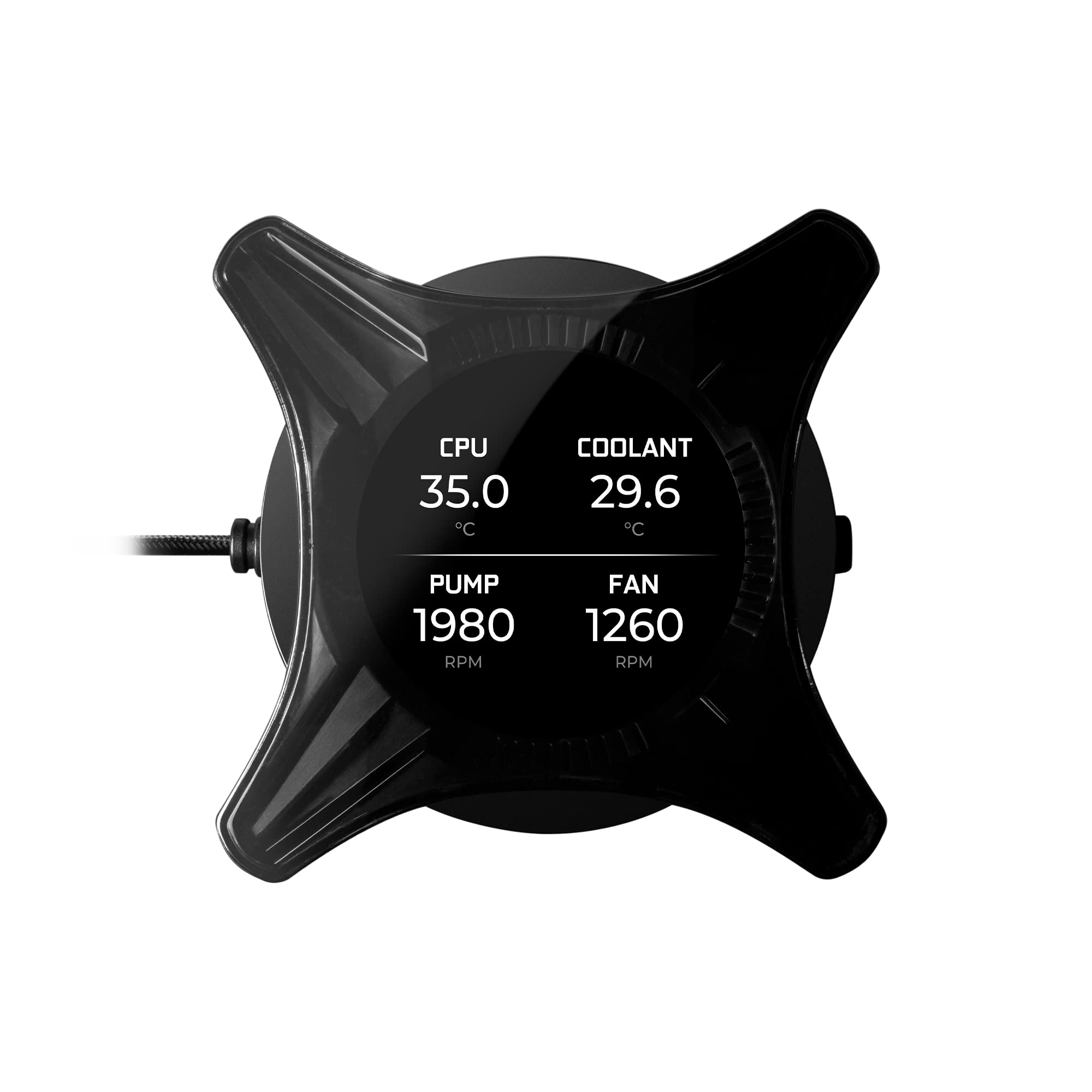 EVGA CLCx 360mm AIO Liquid CPU Cooler with LCD Display - 3x 120mm PWM ARGB Fans for Intel & AMD CPUs - 5 Year Warranty (400-HY-CX36-V1) - Perfect for Gaming PCs, Workstations, and High-Performance Cooling Solutions