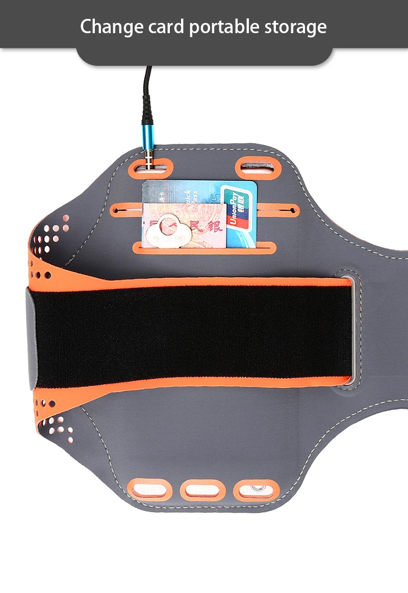 iPhone 15 Armband for Running & Outdoor Sports - Waterproof Phone Holder for Gym, Hiking, Cycling & Fitness Activities