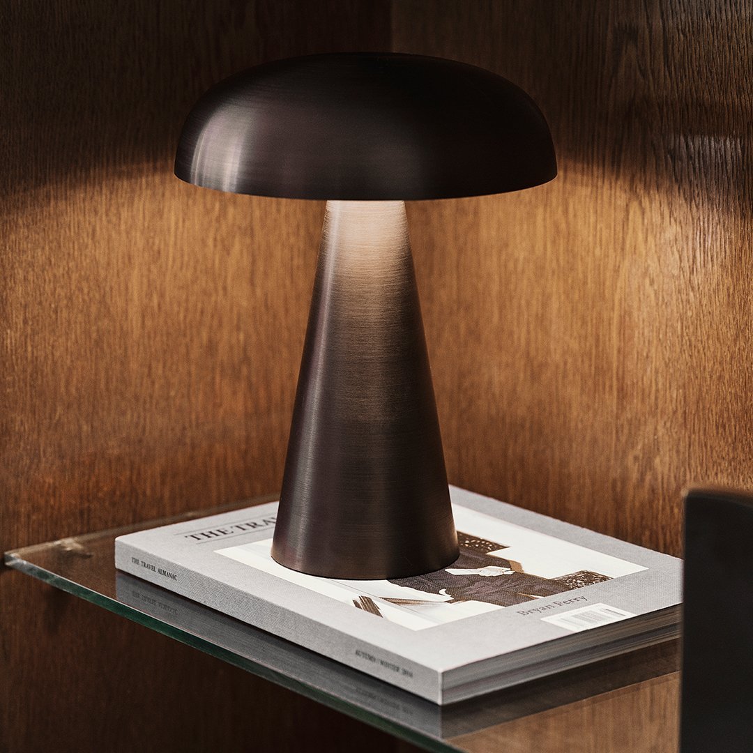 Como SC53 Portable Table Lamp - USB Rechargeable LED Desk Light with Touch Control, 3 Brightness Levels, Perfect for Bedroom, Office, and Travel Use