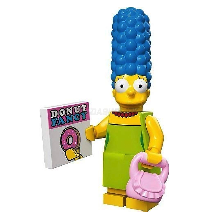LEGO Collectible Minifigure - Marge Simpson (2/16) from The Simpsons Series 1 | Official LEGO Building Toy for Kids & Adults | Perfect for Display, Gifts, and Simpsons Fans Collection