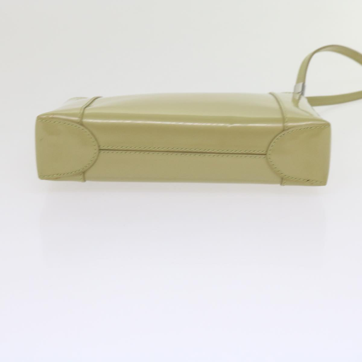 Stylish Beige Patent Leather Designer Handbag for Women | Fashionable Crossbody Purse for Work, Travel & Evening Out