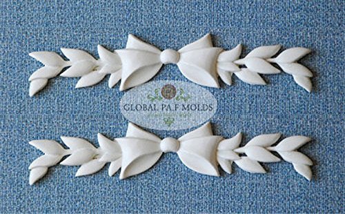 1 Piece Ribbon Mold 9990 - Sugarcraft Polymer Clay Cake Border Mold, Soap Molds for Resin, Candy & Chocolate Cake Decorating Tools - Perfect for DIY Crafts, Baking, and Home Decor