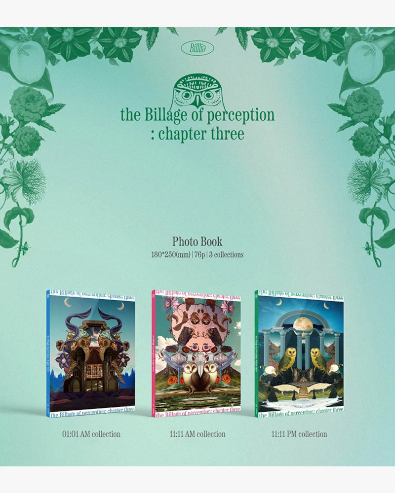 BILLLIE - THE BILLAGE OF PERCEPTION: CHAPTER THREE (4TH MINI ALBUM) | K-Pop Music CD | Perfect for K-Pop Fans & Collectors | Great for Gifts, Parties & Music Enthusiasts