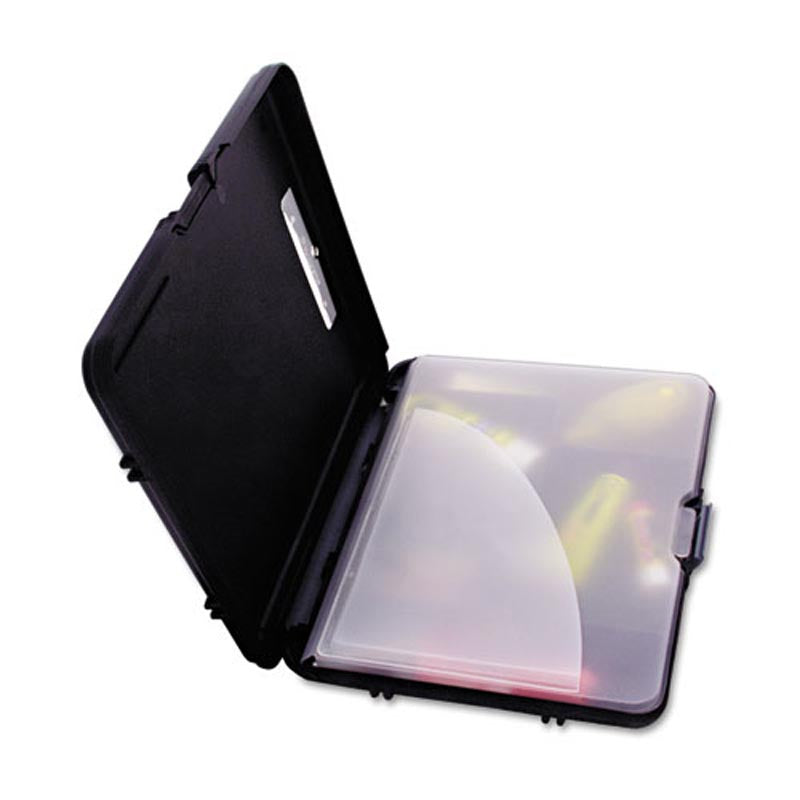 WorkMate II Storage Clipboard - Black Letter Size Organizer (8.5