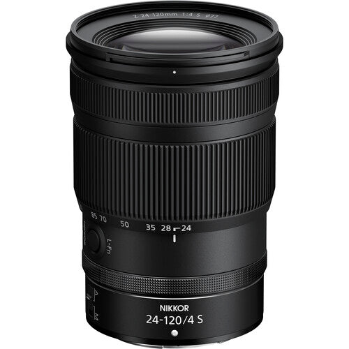 Nikon NIKKOR Z 24-120mm f/4 S Lens for Mirrorless Cameras - Professional Zoom Lens for Photography, Travel & Videography - Perfect for Portraits, Landscapes & Events