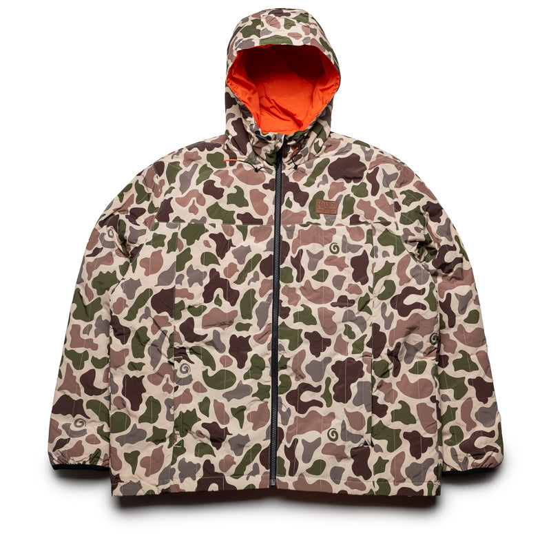 Malbon Golf Shelter Puffy Jacket - Waterproof Camo Winter Jacket for Men & Women - Perfect for Golfing, Hiking & Outdoor Activities