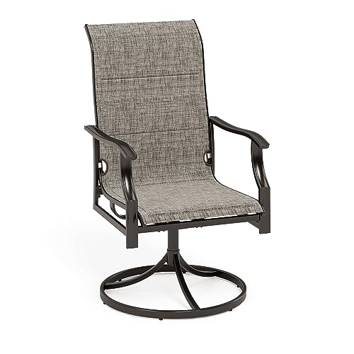 High-back Padded Fabric-swivel