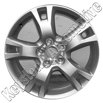 2009-2012 Toyota RAV4 OEM Silver Wheel Rim 17