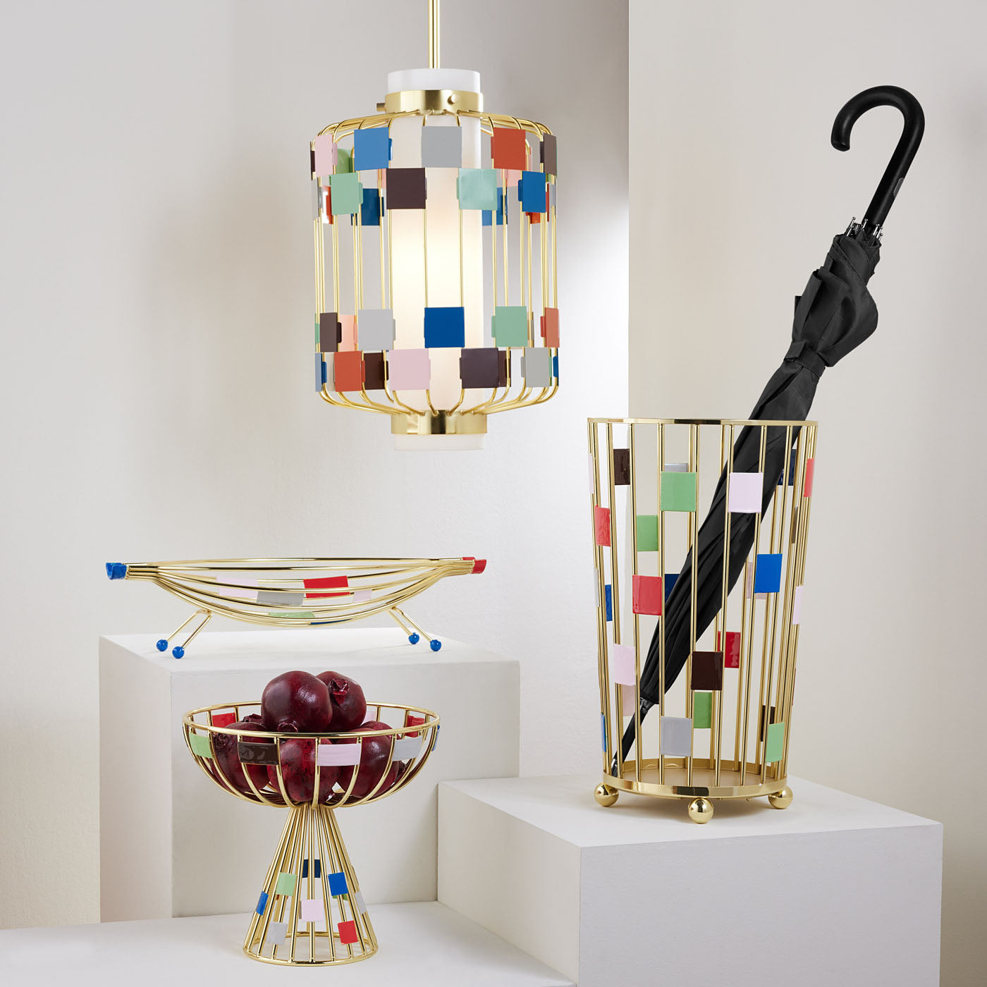Stylish Miami Umbrella Stand - Durable Indoor/Outdoor Rain Umbrella Holder - Perfect for Entryway, Patio, Poolside & Beach Decor