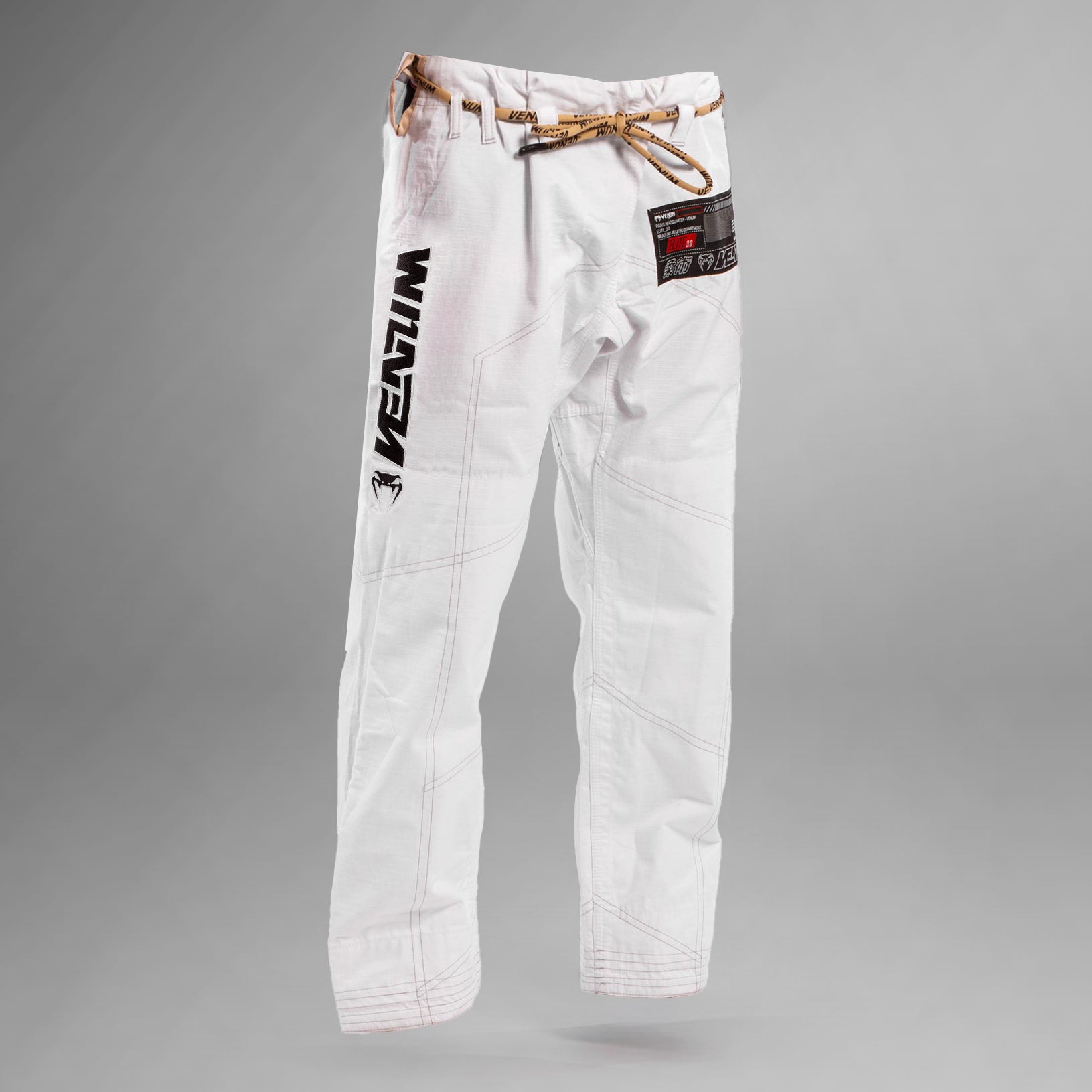 Venum Elite 3.0 BJJ Gi - Premium Brazilian Jiu-Jitsu Uniform for Men & Women - Lightweight & Durable White Kimono - Perfect for Training, Competition & MMA