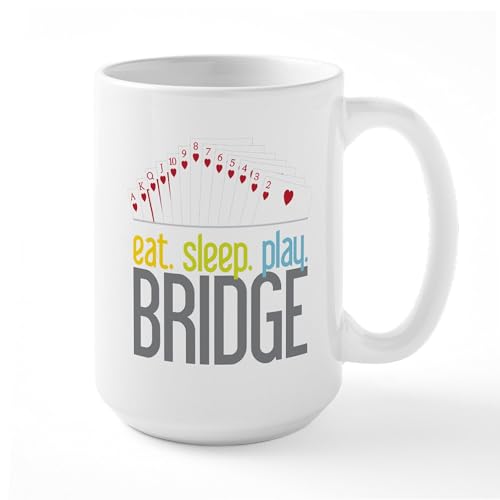 White - Bridge Large Mug
