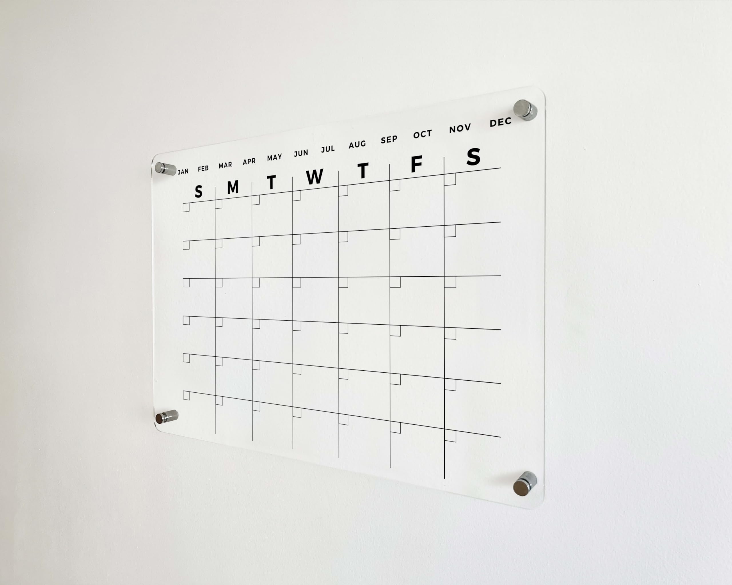 2025 Horizontal Wall Calendar - Personalized Monthly & Weekly Planner | Custom To-Do List | Perfect Housewarming Gift for Home & Office Organization