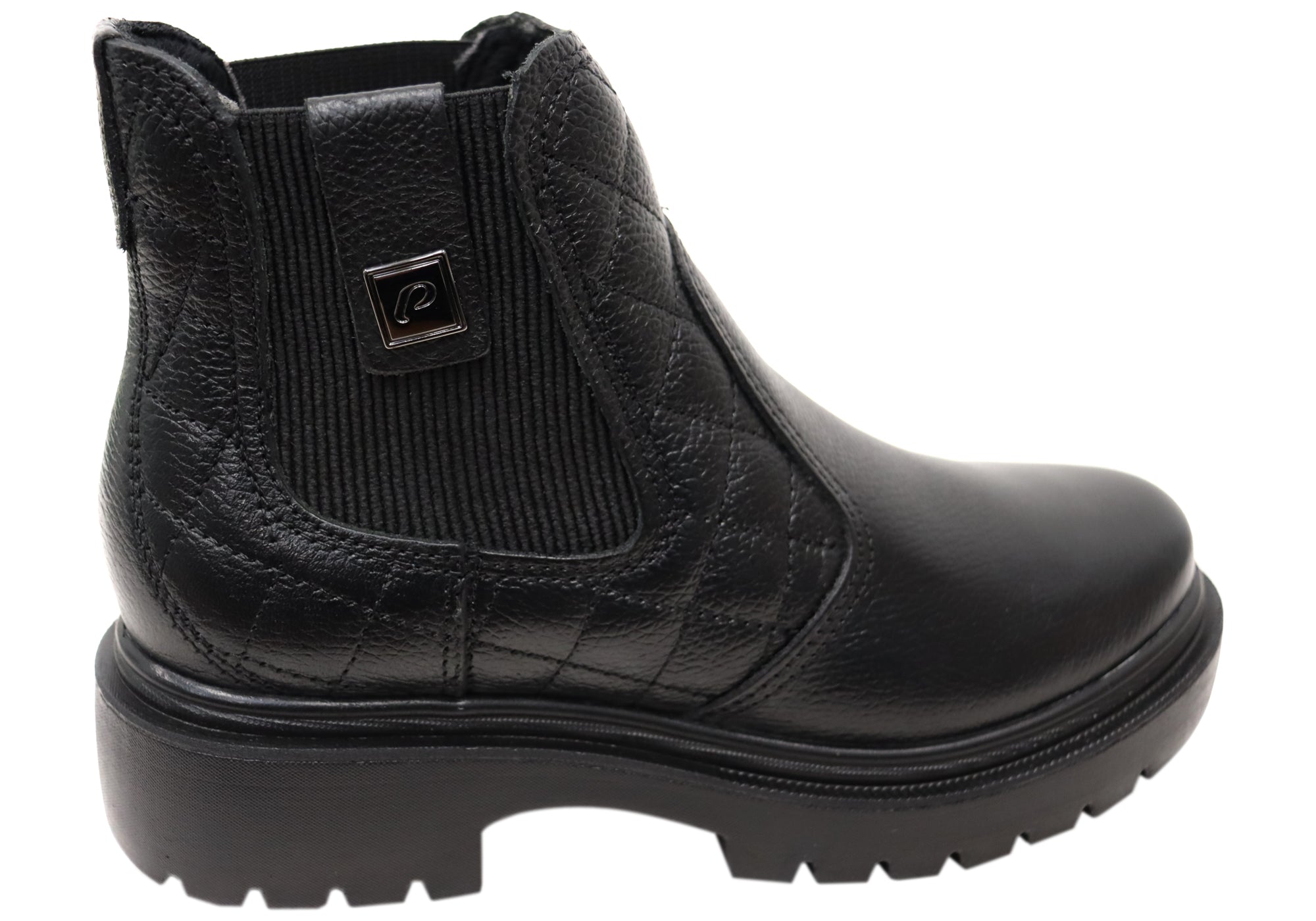 Pegada Glayde Women's Brazilian Leather Platform Ankle Boots - Stylish & Comfortable Chunky Heel Booties for Fall/Winter Fashion, Date Night & Office Wear