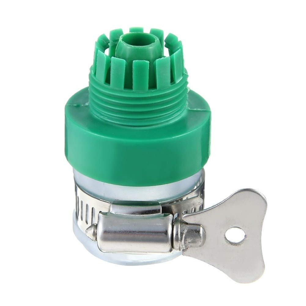 Universal Water Faucet Hose Connector - Quick Connect Fitting Tap Adapter for 14-20mm Taps - Gardening Irrigation Tools & Accessories - Perfect for Garden Watering, Lawn Care, and Outdoor Irrigation Systems