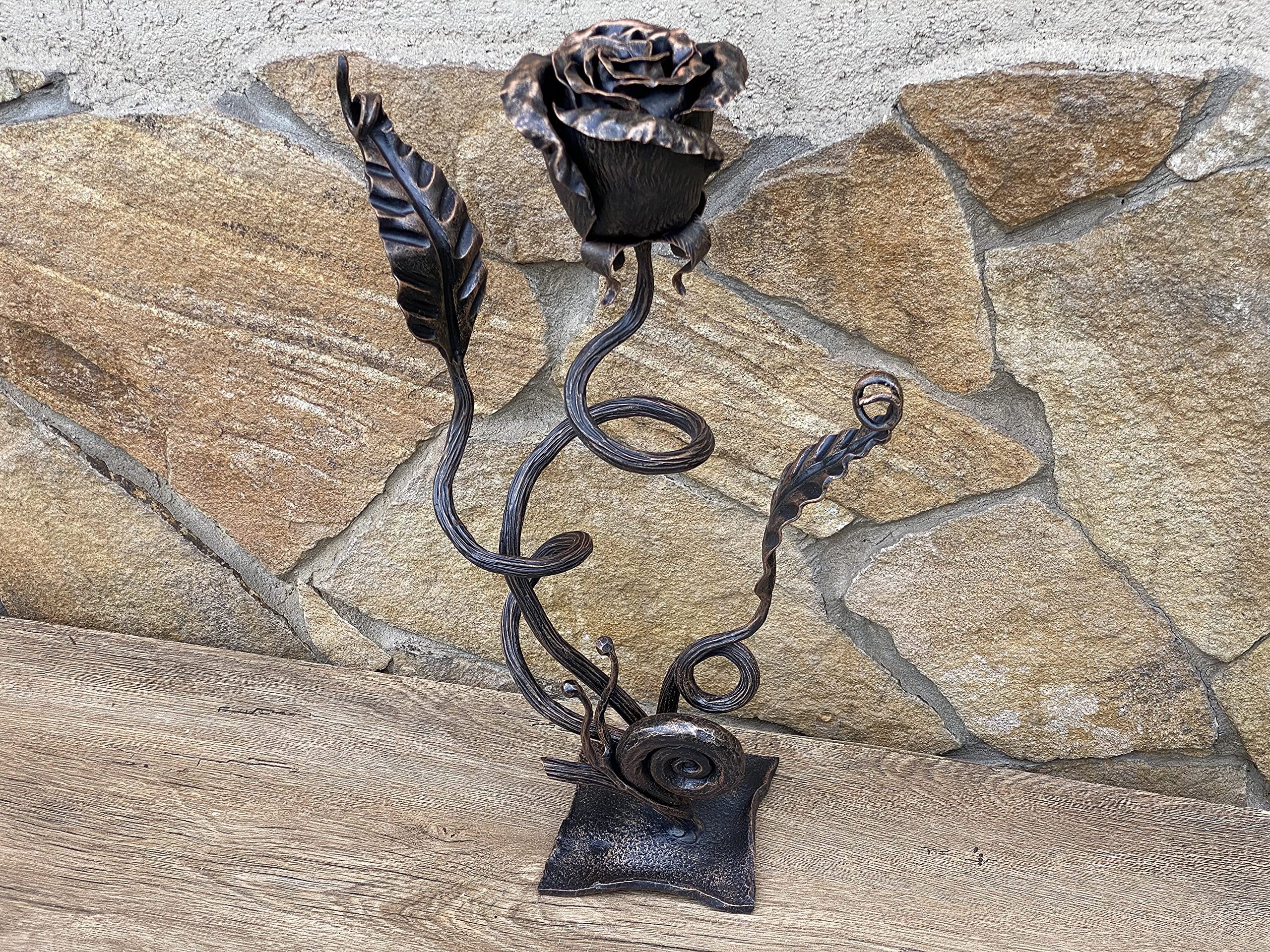 Unique Iron & Steel Anniversary Gifts for Couples - Romantic Floral Birthday & Wedding Presents - Perfect for 6th Year Celebrations & Special Occasions