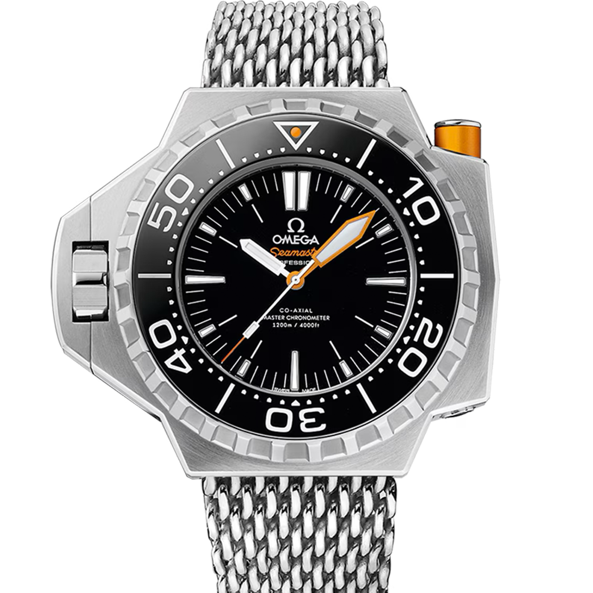 Omega Seamaster Ploprof 1200M Professional Diver's Watch - Co-Axial Master Chronometer 227.90.55.21.01.001 - Luxury Dive Watch for Deep Sea Exploration & Water Sports