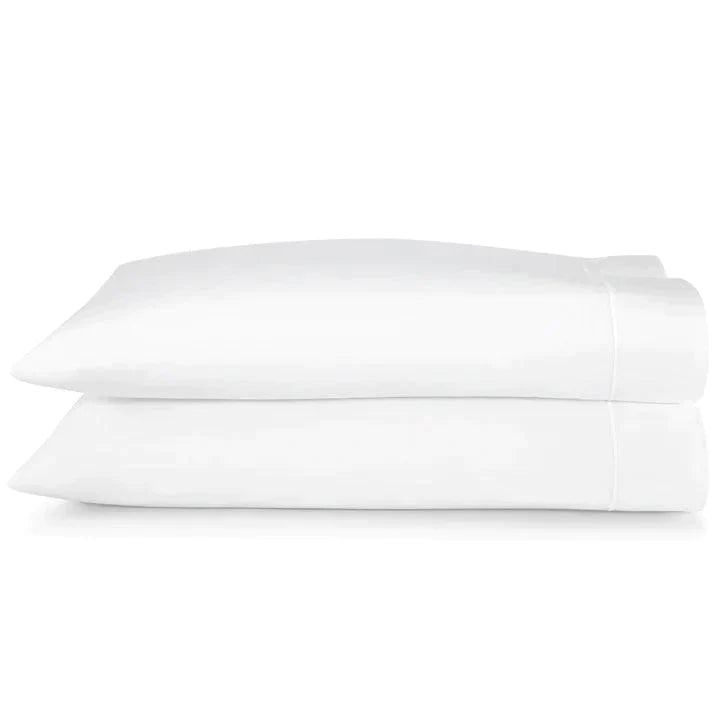 Luxury Embroidered Percale Pillowcases Set of 2 - 100% Cotton Hotel Quality Bedding for Ultimate Comfort - Perfect for Master Bedroom, Guest Room & Home Decor