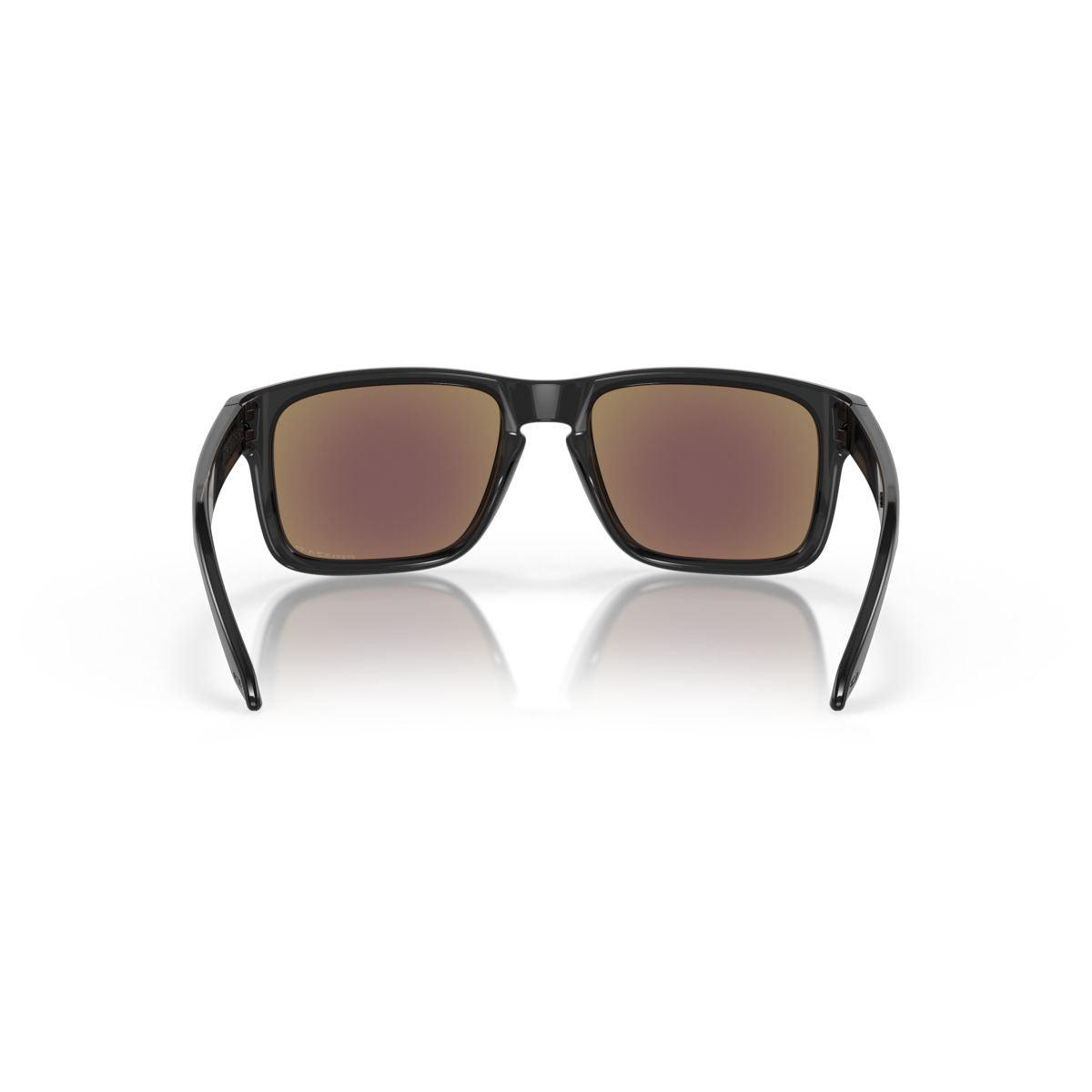 Oakley Holbrook Sunglasses Low Bridge Fit - Black Ink Frame with Prizm Sapphire Polarized Lenses (0OO9244-924461) for Driving, Outdoor Sports & Daily Wear