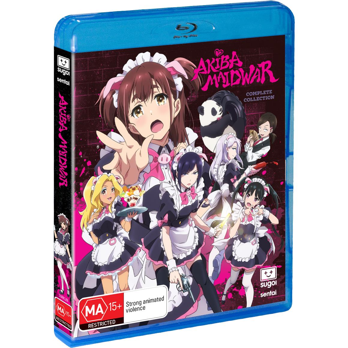 AKIBA MAID WAR Anime System Collections Blu-ray – Perfect for Anime Fans & Collectors | Watch at Home, Gift for Otaku Lovers