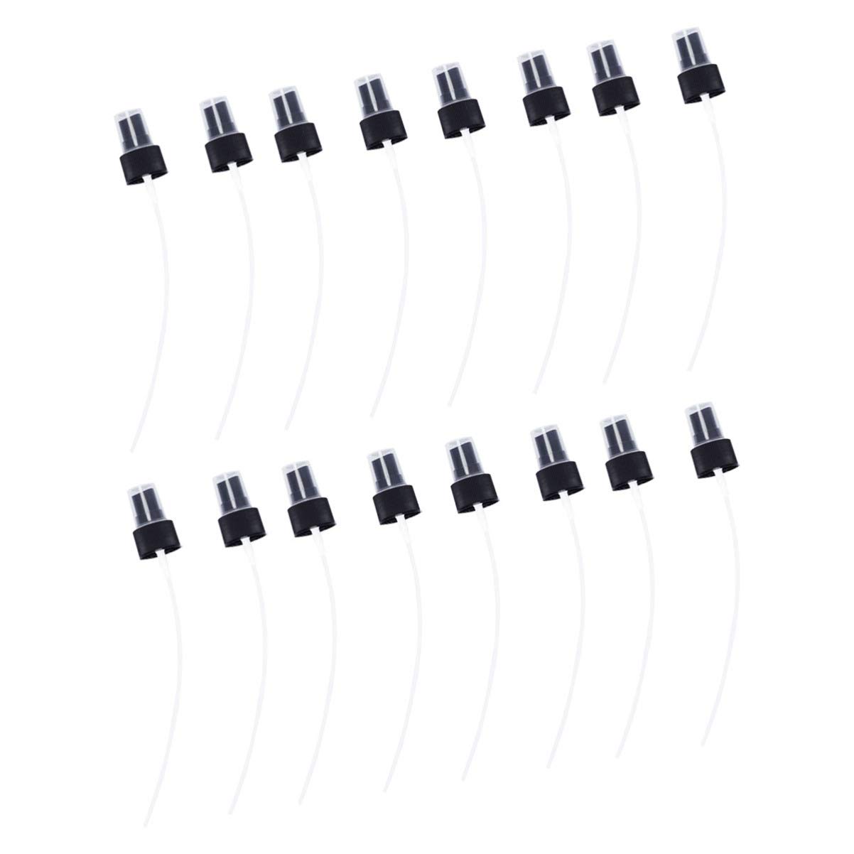Healifty 40pcs Spray Pump Replacement Heads - Fine Mist Nozzles for Lotion, Makeup, Shampoo & Conditioner Bottles - Perfect for Salon, Travel & Home Use