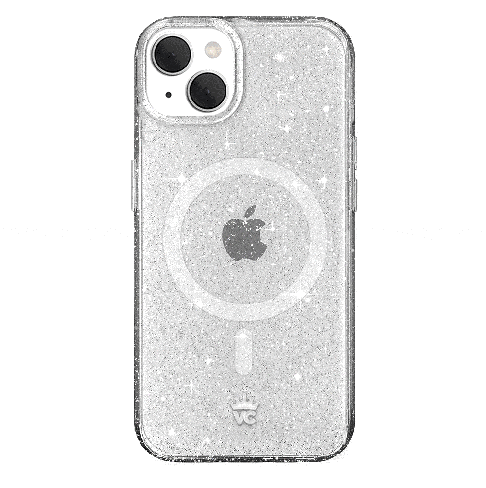 Sparkling Stardust Glitter iPhone Case - Protective & Stylish Cover for iPhone 13/14/15 Pro Max - Perfect for Parties, Festivals & Everyday Glam