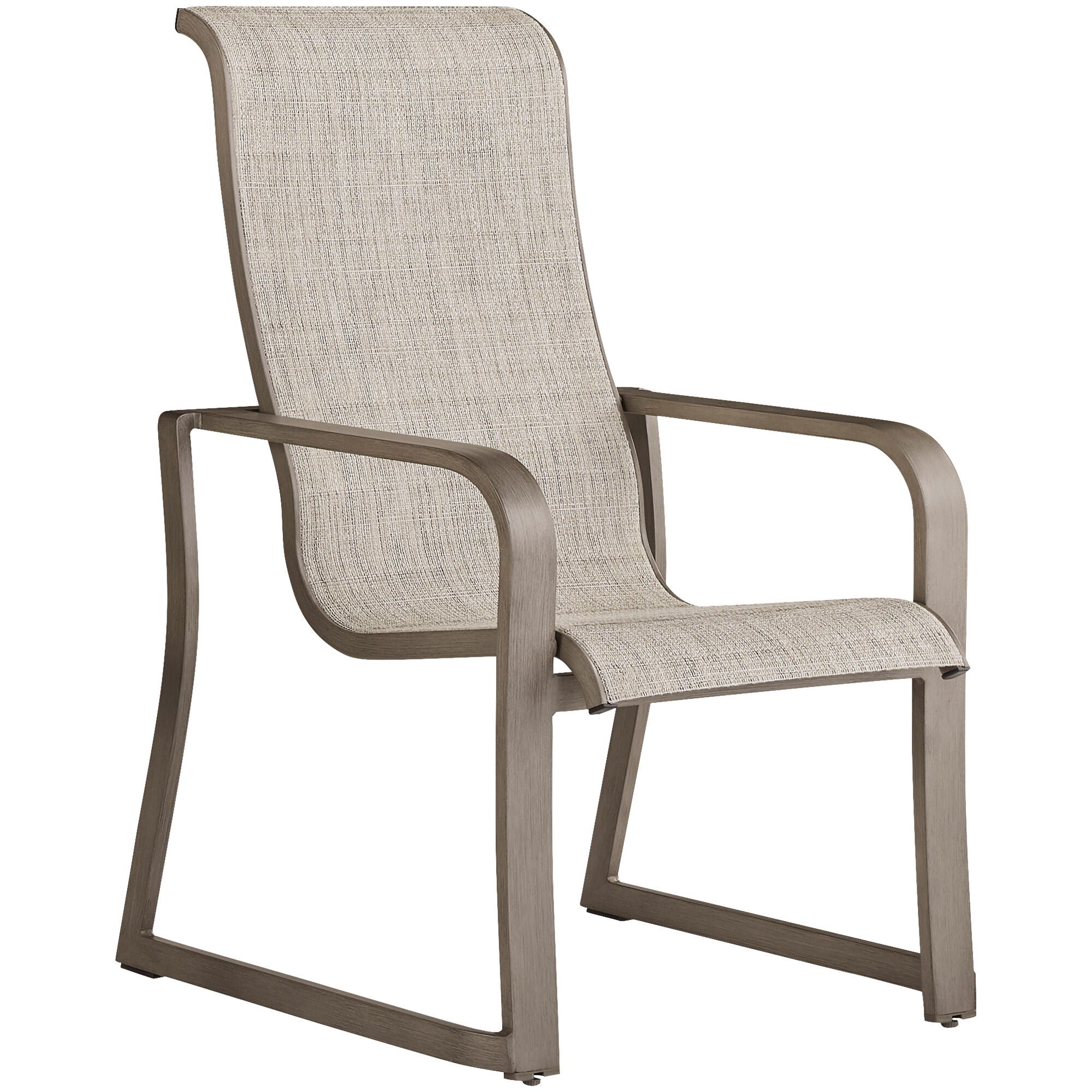 Beach Front Sling Arm Chair - Lightweight Outdoor Lounge Chair with Adjustable Backrest - Perfect for Poolside, Patio, Beach & Backyard Relaxation