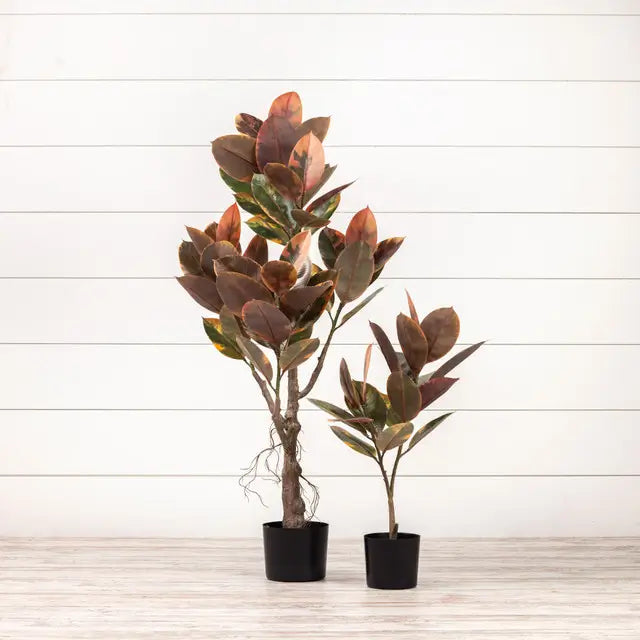 Magnolia Leaf Tree - Artificial Faux Magnolia Leaves for Home Decor, Wedding Centerpieces & Floral Arrangements