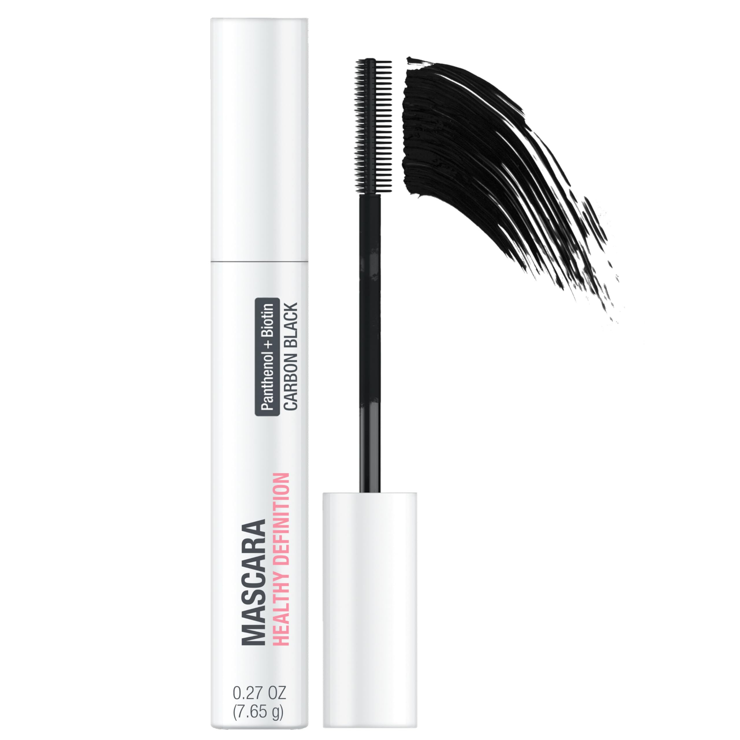 Neutrogena Healthy Definition Mascara - Carbon Black (0.27 oz) | Dual-Sided Comb & Brush for Natural Lashes | Defines, Lifts, Curls, Lengthens & Volumizes | Perfect for Everyday Wear & Special Occasions