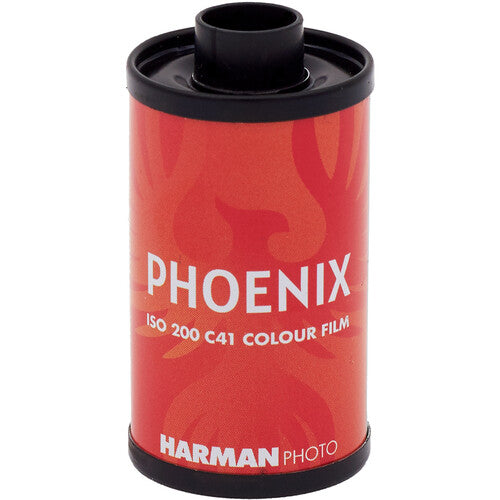 HARMAN Technology Phoenix 200 Color Negative Film 35mm Roll Film (36 Exposures) - Perfect for Street Photography, Travel & Everyday Shooting