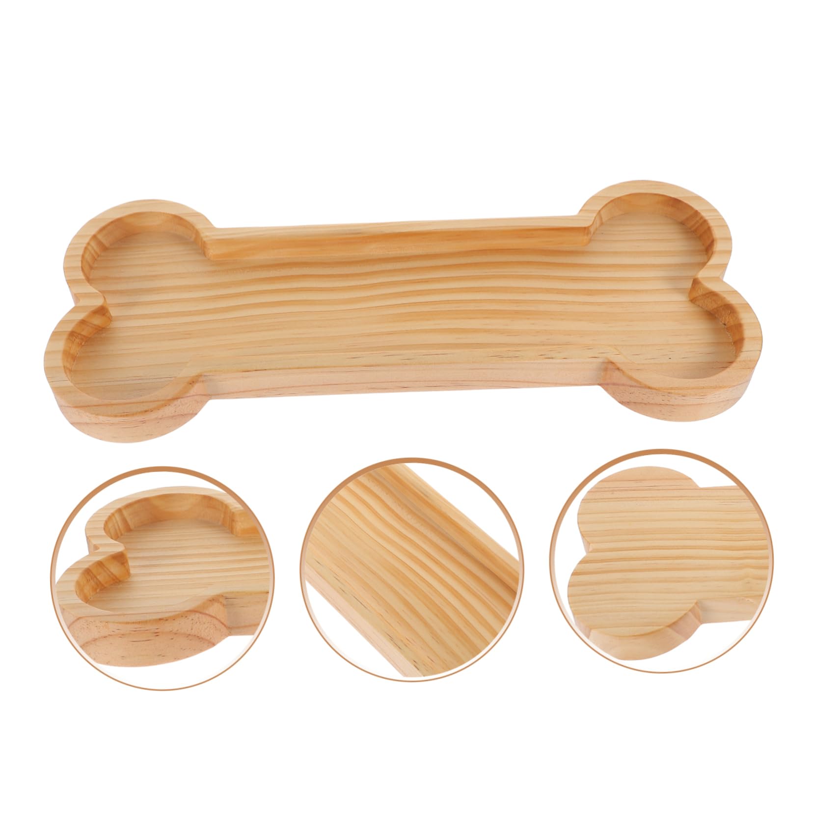 ABOOFAN Dog Birthday Party Supplies - Wooden Charcuterie Board & Serving Tray for Pet Snacks, Holiday Decorations - Perfect for Dog Birthday Celebrations & Pet-Friendly Gatherings