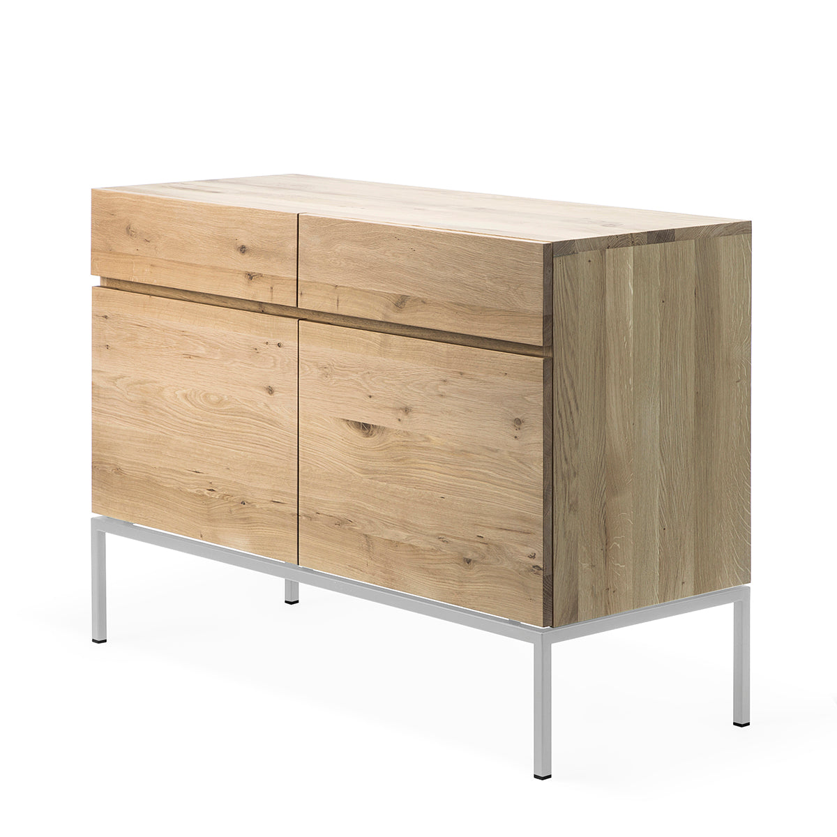 Modern 2-Door Sideboard Cabinet - Solid Wood Buffet Storage for Dining Room & Living Room | Perfect for Home Organization & Stylish Decor