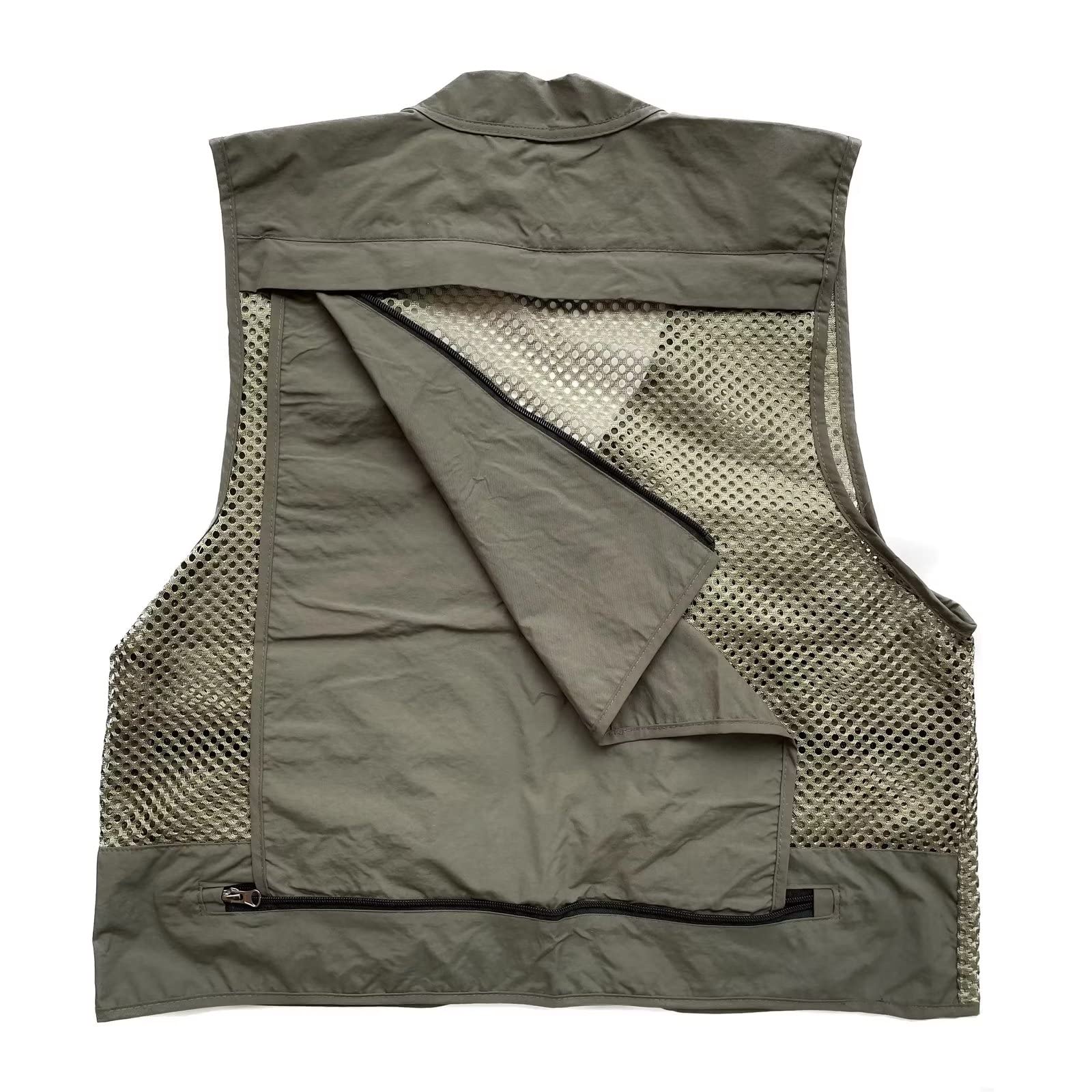 Men's Breathable Mesh Vest with Multiple Pockets - Lightweight Outdoor Gear for Travel, Fly Fishing & Photography | Perfect for Hiking, Camping & Adventure Activities