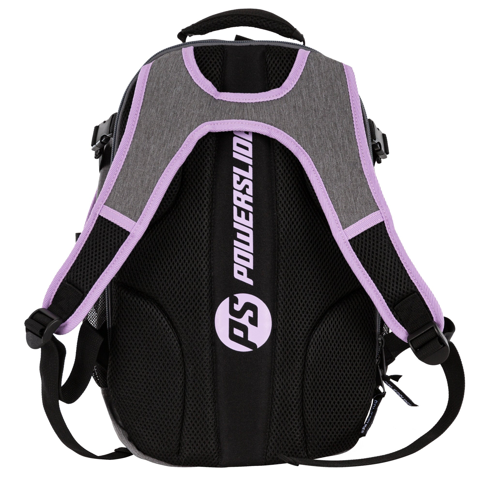 Dark Grey & Purple Fitness Backpack - Durable Gym Bag for Workout, Running & Travel - Perfect for Gym Enthusiasts & Athletes