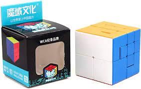 CUBESKOOL Moyu Puppet Cube 3x3 Speed Cube - High Stability Smooth Turning Magic Puzzle Brain Teaser for Kids & Adults (6+ Years) - Anti-Anxiety Fidget Toy, Stress Relief, Classroom & Office Desk Game