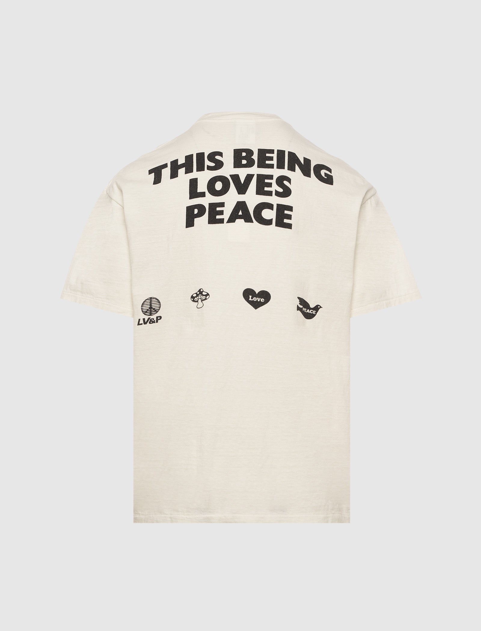 Ready-Made Peace Symbol T-Shirt - Unisex Cotton Graphic Tee for Men & Women - Perfect for Casual Wear, Protests, and Peace Rallies